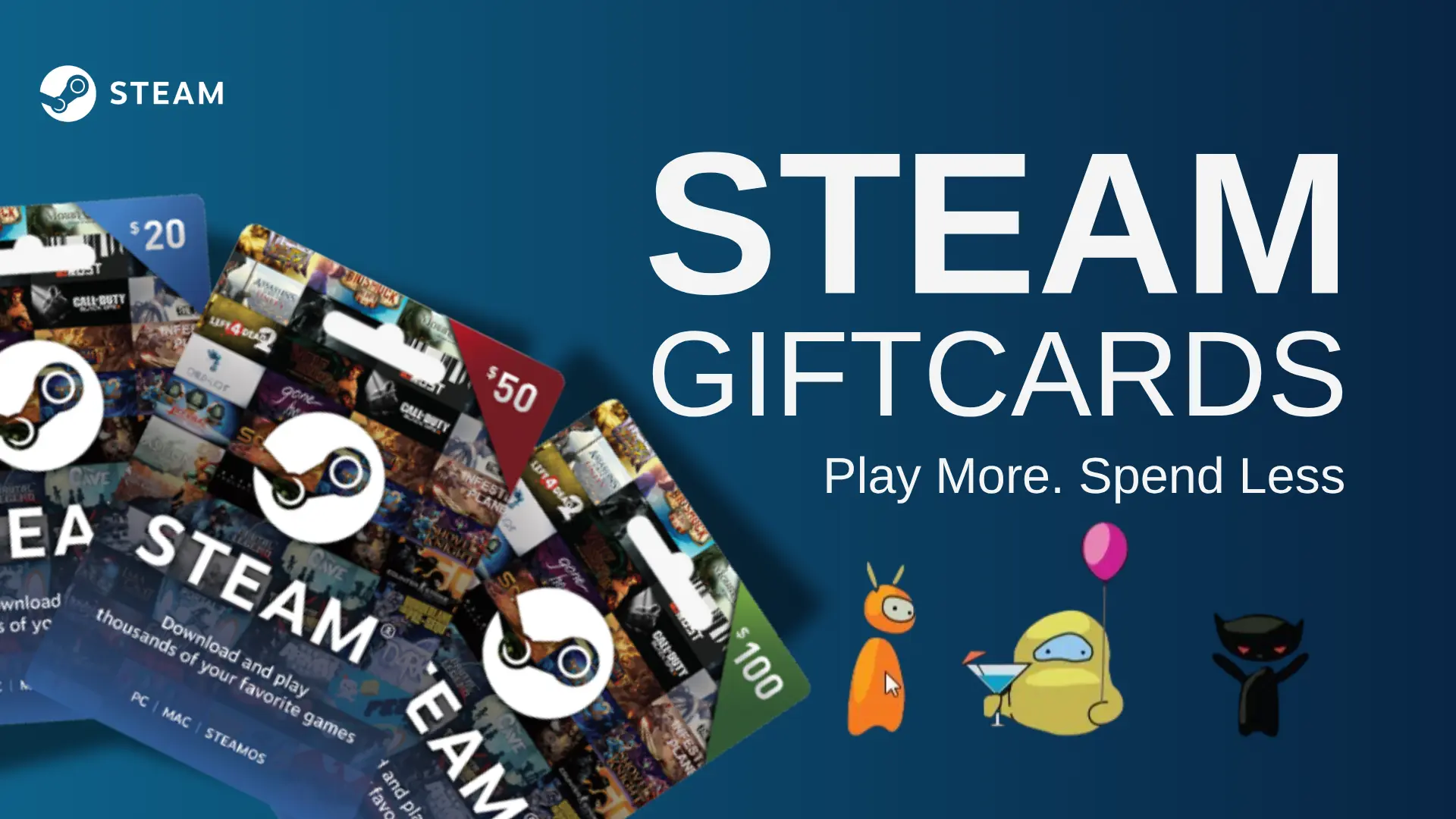 Steam Gift Cards